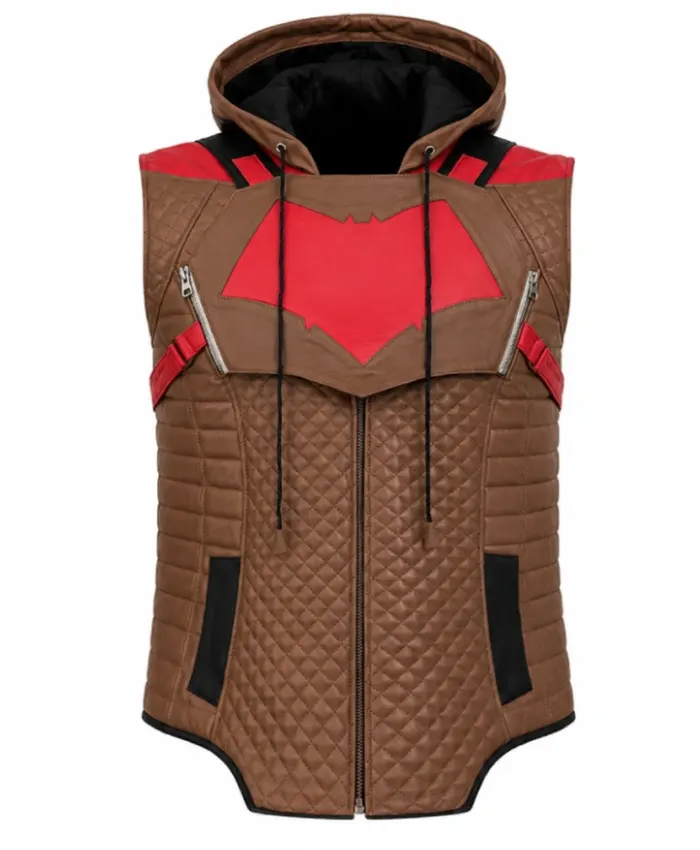 Shop Gotham Knights Jason Todd Vest With Hood