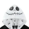 Shop Halloween x Disney Nightmare Before Christmas Jack Skellington Fleece Hooded Jacket