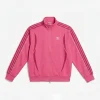 Shop Lamine Yamal Adidas 2026 Pink Track Jacket Front View