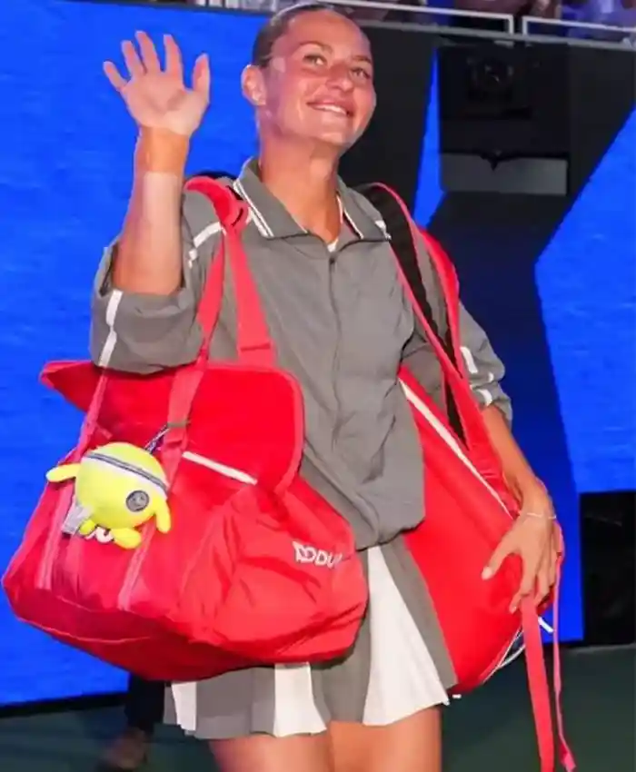 Shop Marta Kostyuk 2026 US Open Grey Track Jacket On Sale