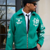 Shop-Mens-Independence-Kelly-Green-Wool-Bomber-Varsity-Jacket-For-Sale