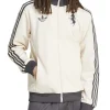 Shop Men's Juventus adidas Originals adicolor Full-Zip Up Cream Fleece Track Jacket
