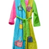 Shop Multicolor Terry Towel Spa Bathrobe