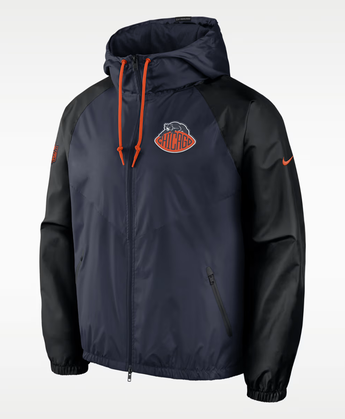 Shop-NFL-Chicago-Bears-Nike-Rivalries-Hooded-Windrunner-Full-Zip-Up-Jacket-For-Sale