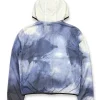 Shop Prada Sport SS00 X-Ray Cloud Polyester Hooded Zip-up Jacket On Sale