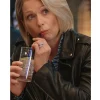 Sian Brooke TV Series Trying 2026 Karen Newman Black Leather Biker Jacket
