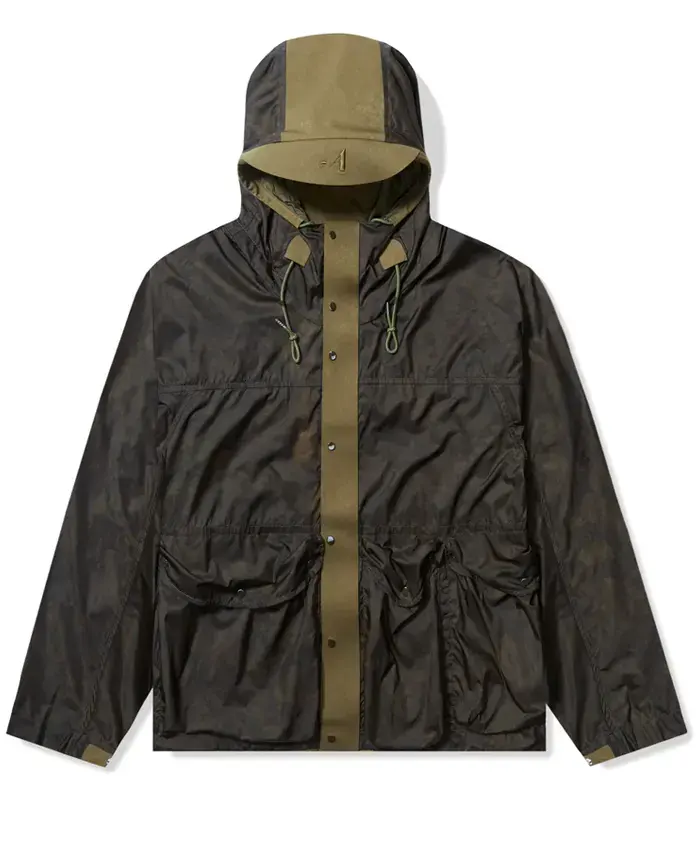 Singer Liam Gallagher Oasis Tour 2025 Olive Green Jacket Front