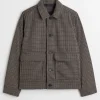 Skylar Summerhill TV Series My Life with the Walter Boys 2026 Jaylan Evans Checked Wool Jacket