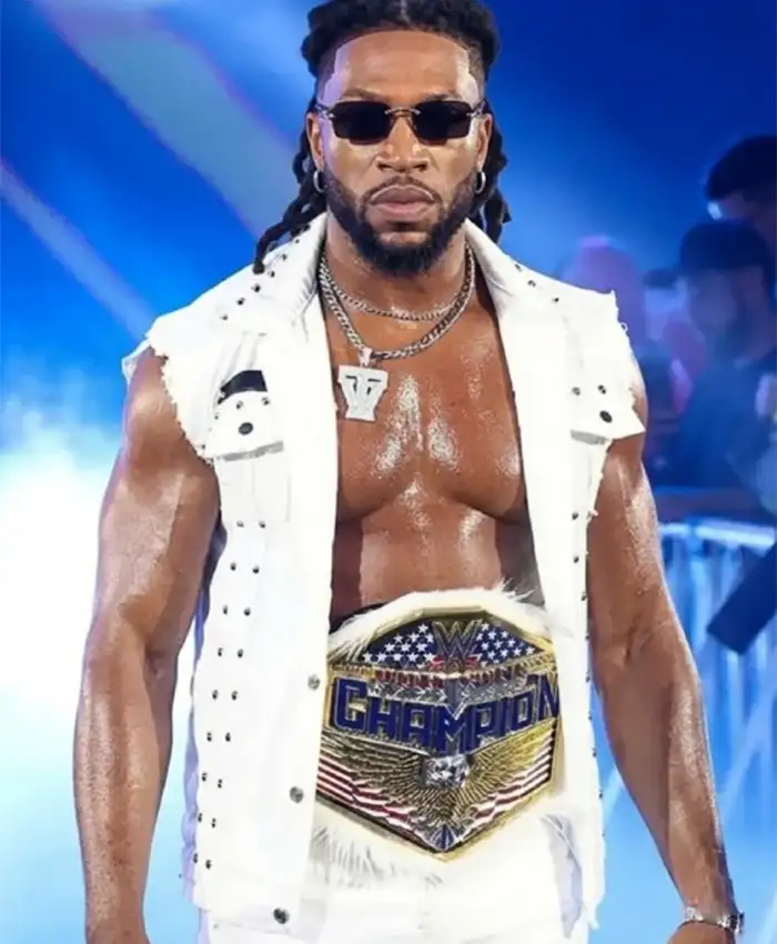 SmackDown 2026 Trick Williams White Vest