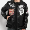 Southpole-Stud-Tiger-Black-Bomber-Jacket-For-Men