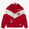 Spider Man Icons Red and Grey Windbreaker Polyester Jacket
