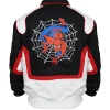 UNDEFEATED Spider-Man FW26 Varsity Jacket designed with a striking comic-inspired aesthetic and classic silhouette