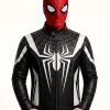 Spider man Leather Bomber Biker Jacket
