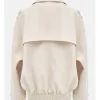 Stassi Schroeder TV Series House of Stassi 2026 Beige Trench Jacket Back View