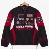 Get Stranger Things Hellfire Multicolor Club Moto Jacket For Sale