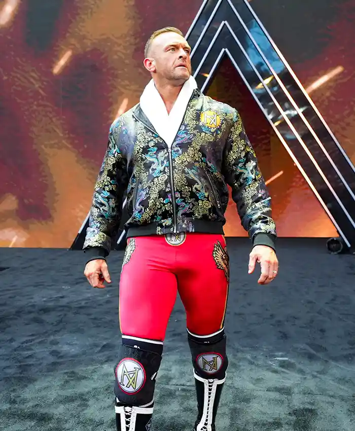 SummerSlam 2026 Nick Aldis Black Bomber Jacket