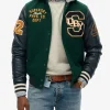 Superdry Hooded College Patched Varsity Bomber Jacket