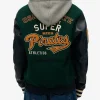 Superdry Oversized Hooded Women's College Patched Varsity Bomber Jacket