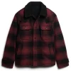 Superdry Red Plaid Jacket