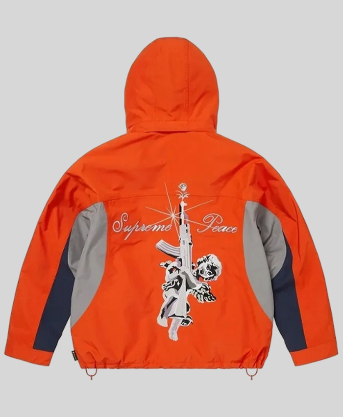Supreme-Fall-Winter-2026-Collection-AOI-GORE-TEX-Orange-Hooded-Jacket-back-view