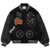 Supreme Tiger Black Varsity Jacket