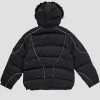 Supreme x Jordan Puffer Jacket Back