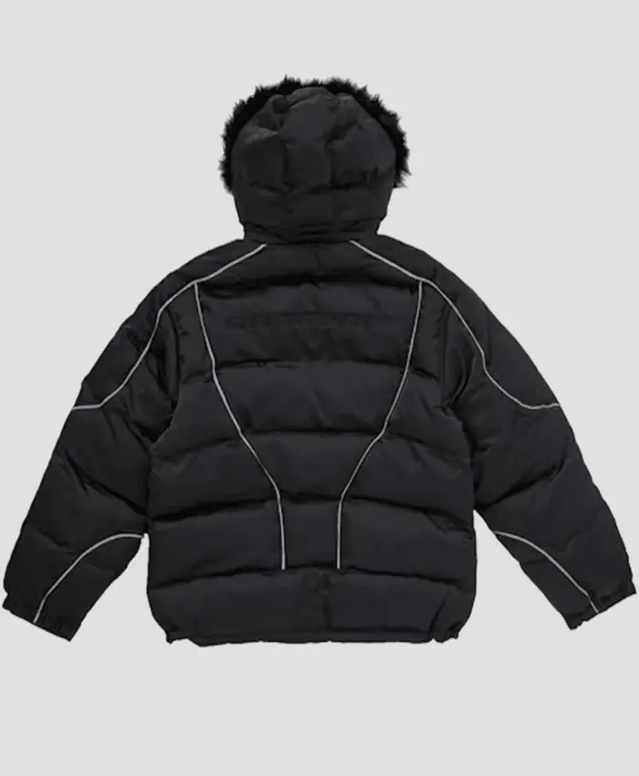 Supreme x Jordan Puffer Jacket Back