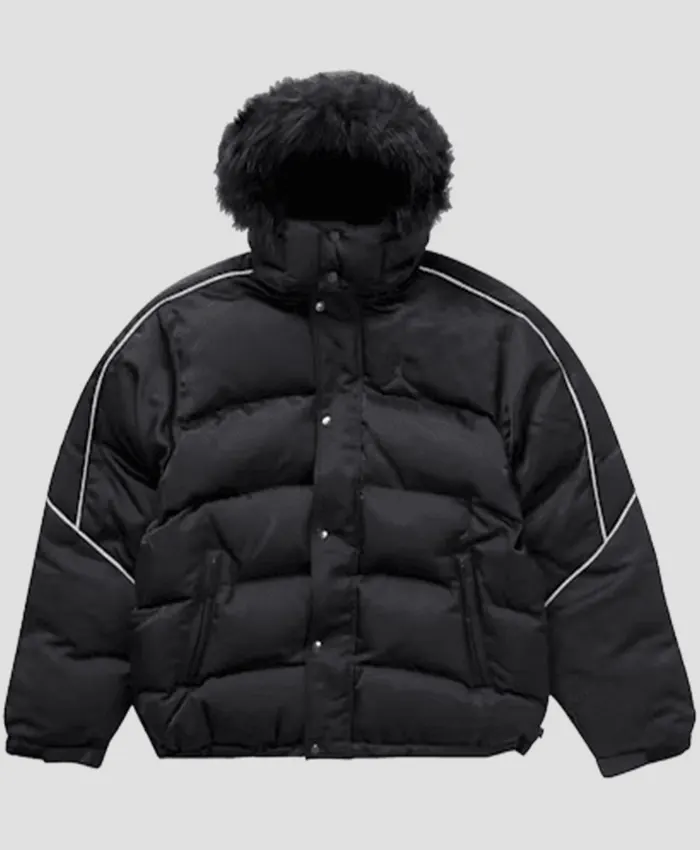 Supreme x Jordan Puffer Jacket Black