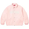 Supreme x Louis Vuitton Baseball Pink Jacket