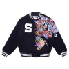 Supreme x New Era MLB Varsity Jacket Black
