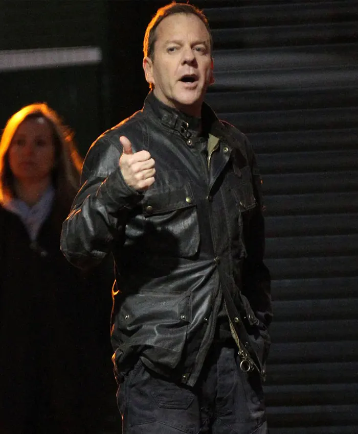 Sutherland 24 Kiefer Black Leather Jacket