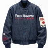 TEAM IKUZAWA 45th Anniversary Bomber Jacket Navy Blue