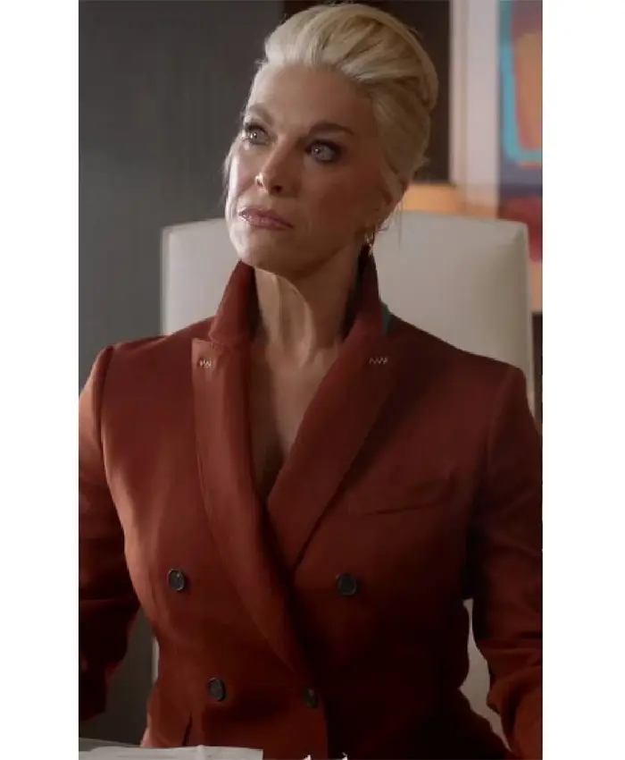 Ted Lasso S04 Hannah Waddingham Brown Blazer