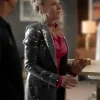 Ted Lasso S04 Juno Temple Grey Sequin Blazer