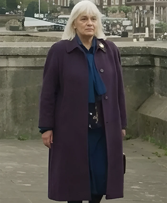 The Chelsea Detective S04 Allegra Davenstock Wool Coat