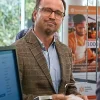 The Get Out Aaron Paul Plaid Blazer