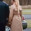 The Get Out Teresa Palmer Beige Coat