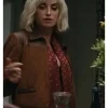 The Invite 2026 Penelope Cruz Brown Suede Jacket