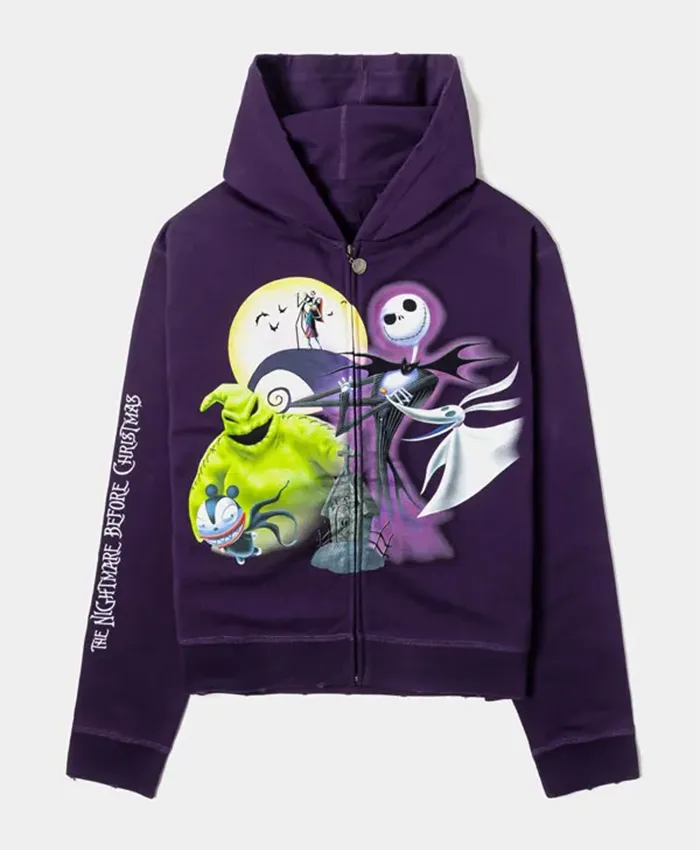 The Nightmare Before Christmas Tim Burton’s Puprle Jacket