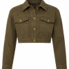 The Real Housewives of Atlanta Porsha Williams Catherine Cropped Boucle Denim Jacket