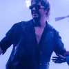 The Strokes Outside Land Concert 2026 Black Leather Vest On Sale