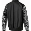 Toheeb Jimoh TV Series Ted Lasso 2026 Zebra Printed Black Jacket Back View