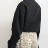 Topshop-Bomber-Mandarin-Black-Jacket-Back