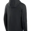 Toronto Blue Jays Nike Tech Black Fleece Jacket Back