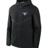 Toronto Blue Jays Nike Tech Fleece Zip Jacket Black