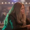 Tracy Spiridakos TV Series Anna Pigeon 2026 Anna Pigeon Black Biker Leather Jacket Side
