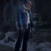 Tyler Labine Movie All Night Wrong 2026 Tyler Labine Blue Cotton Jacket