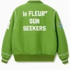 Tyler The Creator GOLF le FLEUR Sunseeker Green Wool Jacket On Sale
