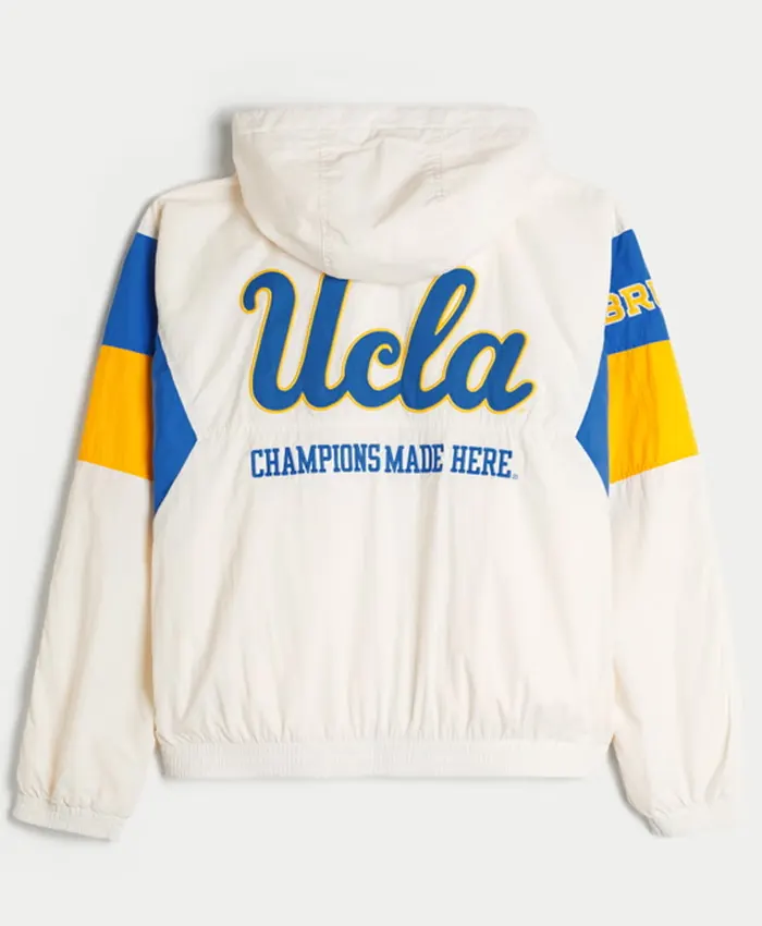 UCLA Bruins Graphic Hooded Windbreaker Jacket