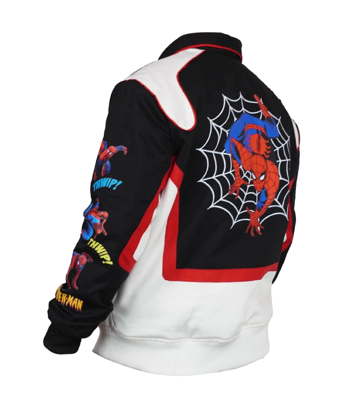 Spider-Man FW26 UNDEFEATED Varsity Jacket with a contemporary athletic-inspired look for casual outfits